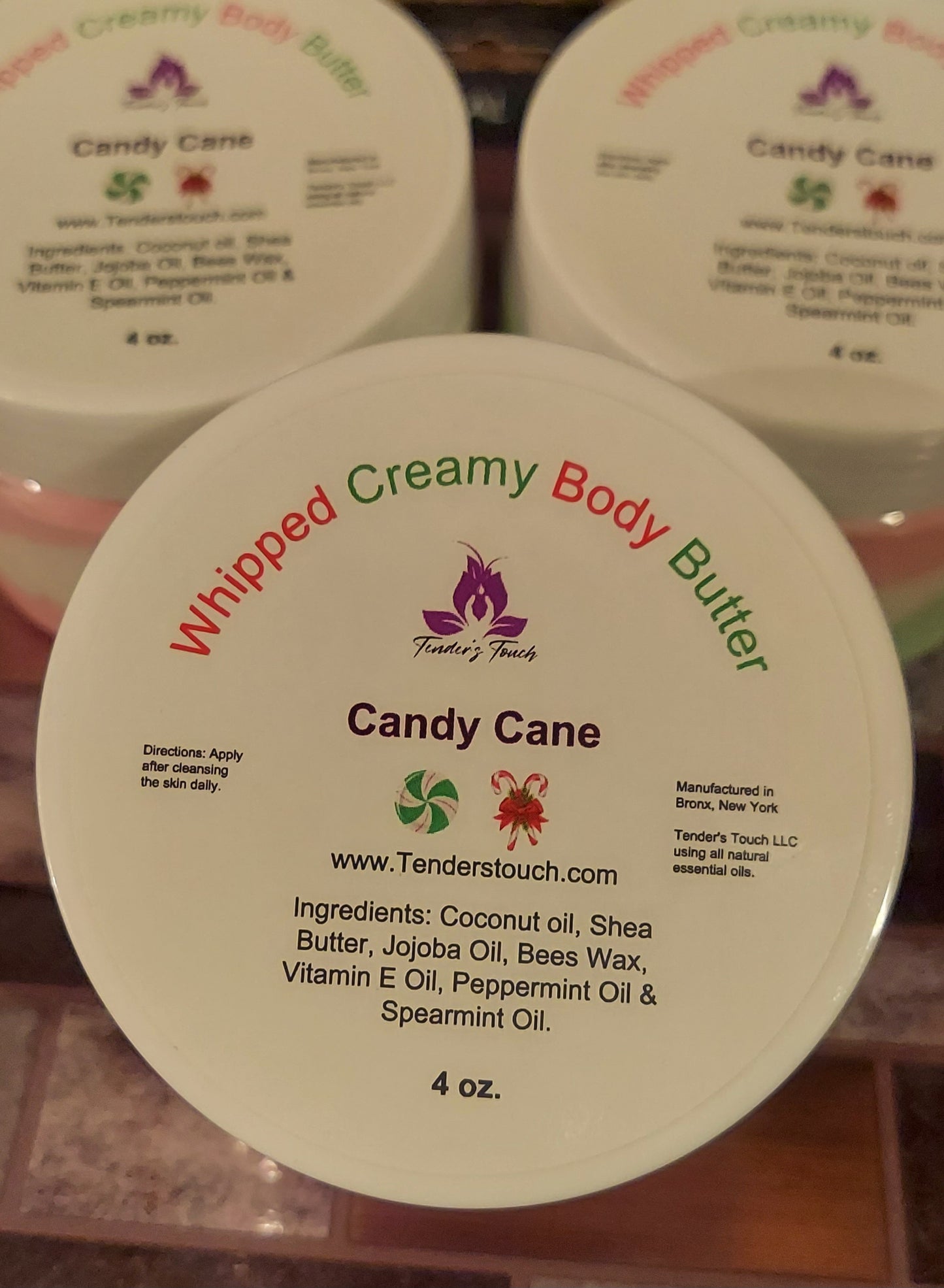 Candy Cane Body Butter 4 oz