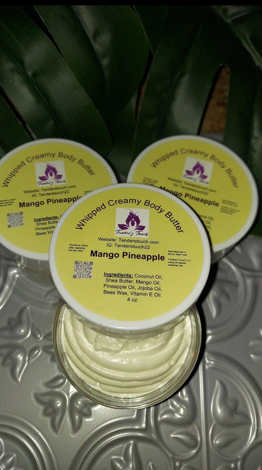 Mango Pineapple Body Butter- 4oz