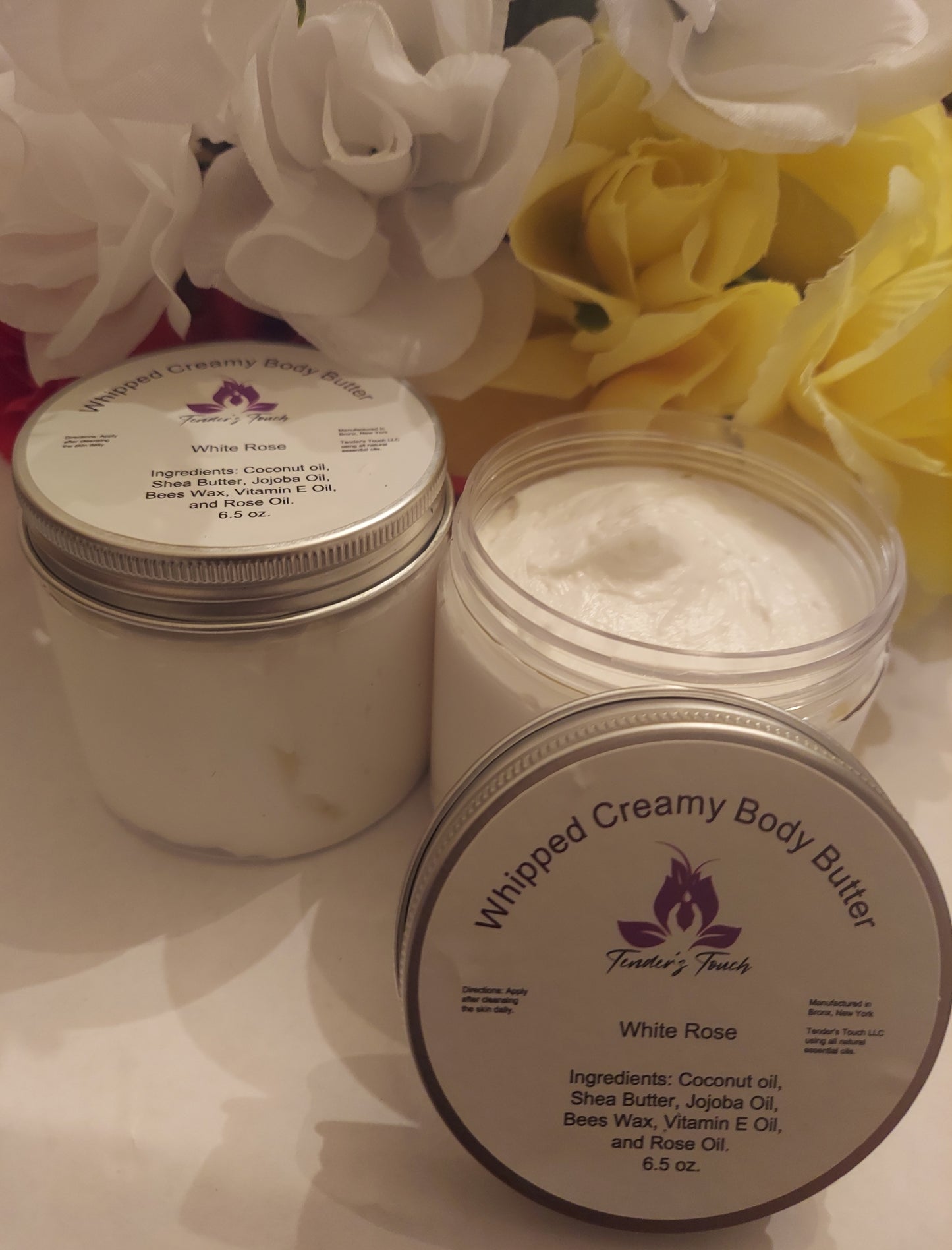 White Rose Body Butter 6.5 oz