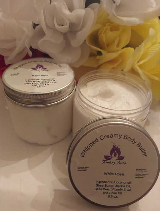 White Rose Body Butter 6.5 oz