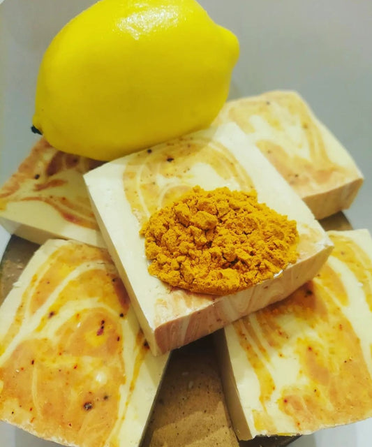 Lemon Turmeric Soap Bar - 4 oz.